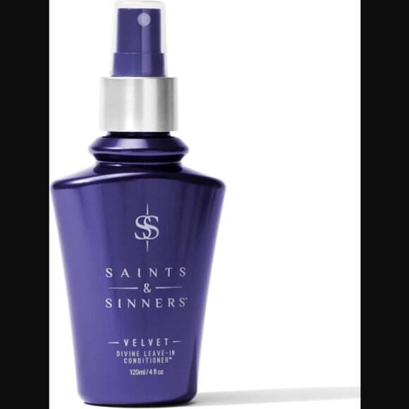 ❣️2/$36 NEW Saints & Sinners Velvet Divine Leave-In Conditioner Full Size $30.00 - Picture 4 of 4